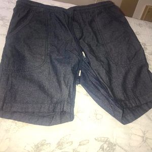 Michael Bastian Chambray shorts Large Blue Denim EUC